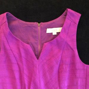 LOFT Dresses - Fuchsia below knee length LOFT dress LOFT Dresses - Fuchsia below knee length LOFT dress